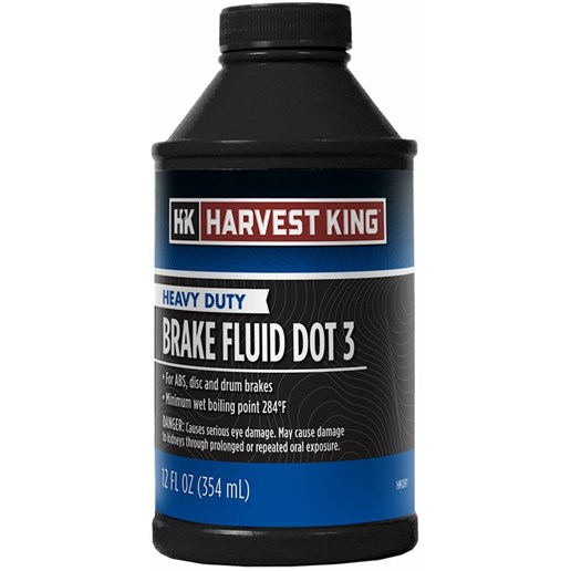 Harvest King 12 oz Heavy Duty Brake Fluid Dot 3