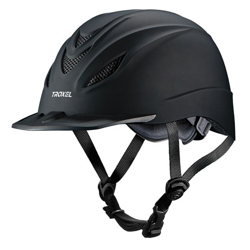 Troxel Intrepid Riding Helmet in Matte Black, Large