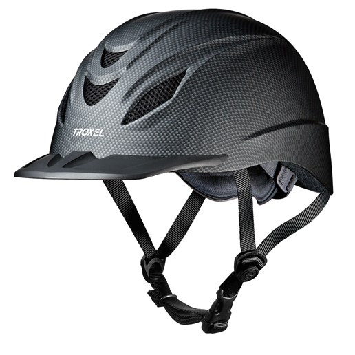 Troxel Intrepid Riding Helmet in Carbon, Large