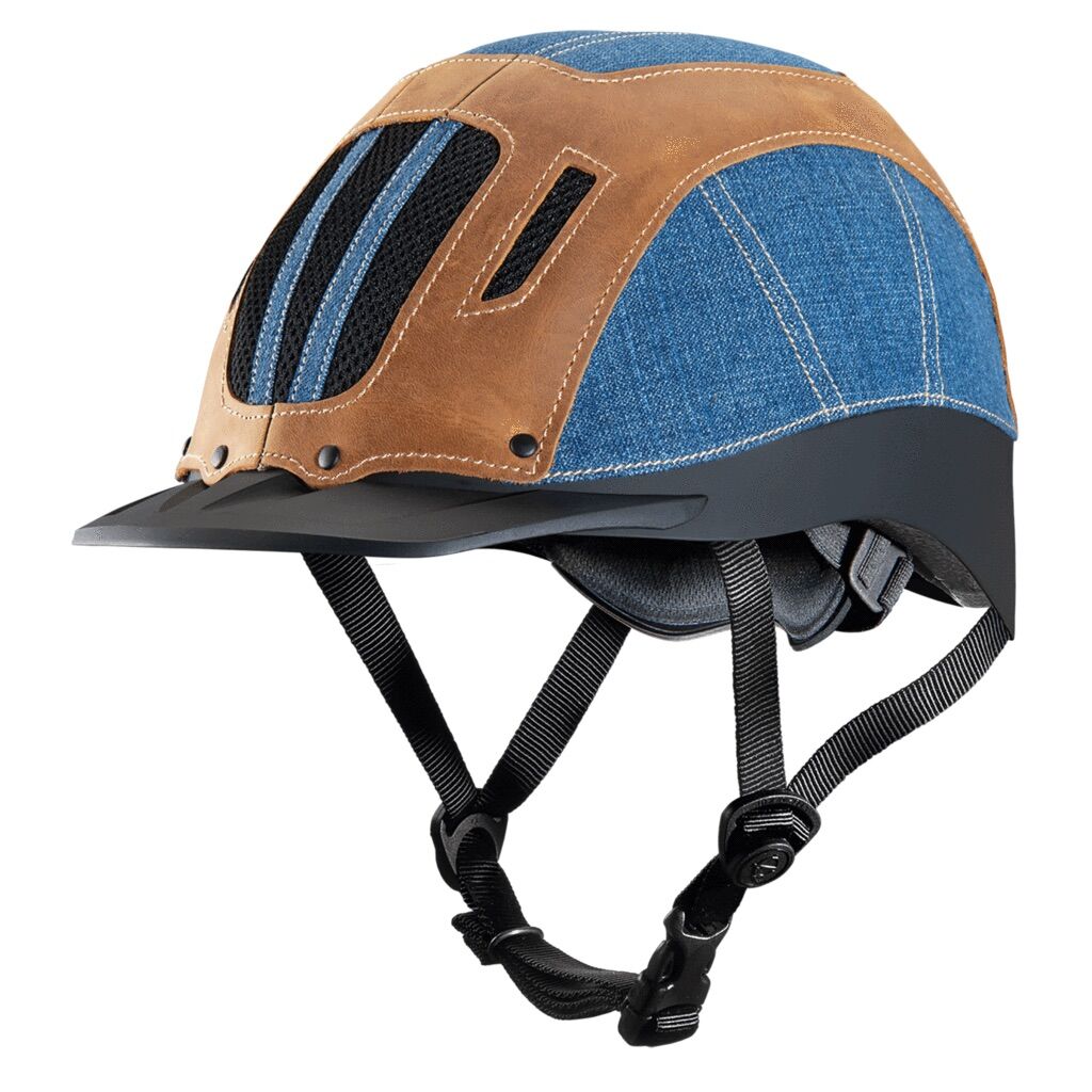 Troxel Sierra Western Riding Helmet in Brown, Medium