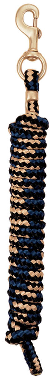10' BLK/TAN/NVY LEAD BRASS SNAP