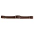BROWN SYNTHETIC CURB STRAP