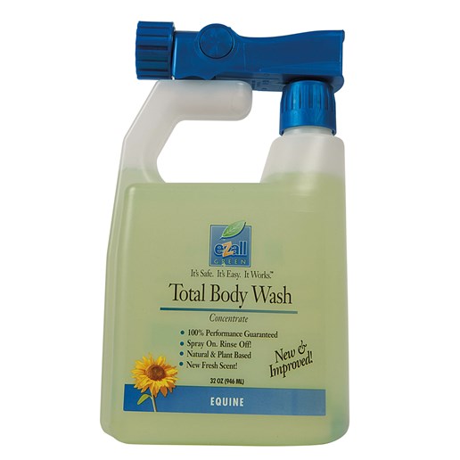 EZall Green Total Body Wash with Sprayer, 32-oz Bottle