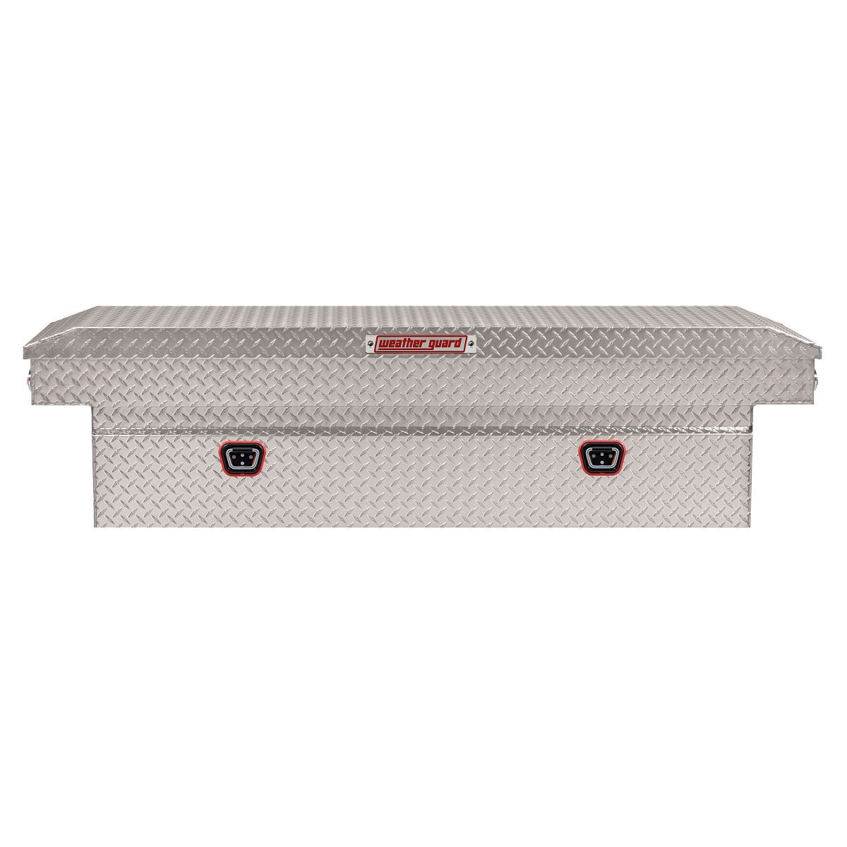 Weather Guard Saddle Box, Aluminum, Full Standard, 11-Cu. Ft