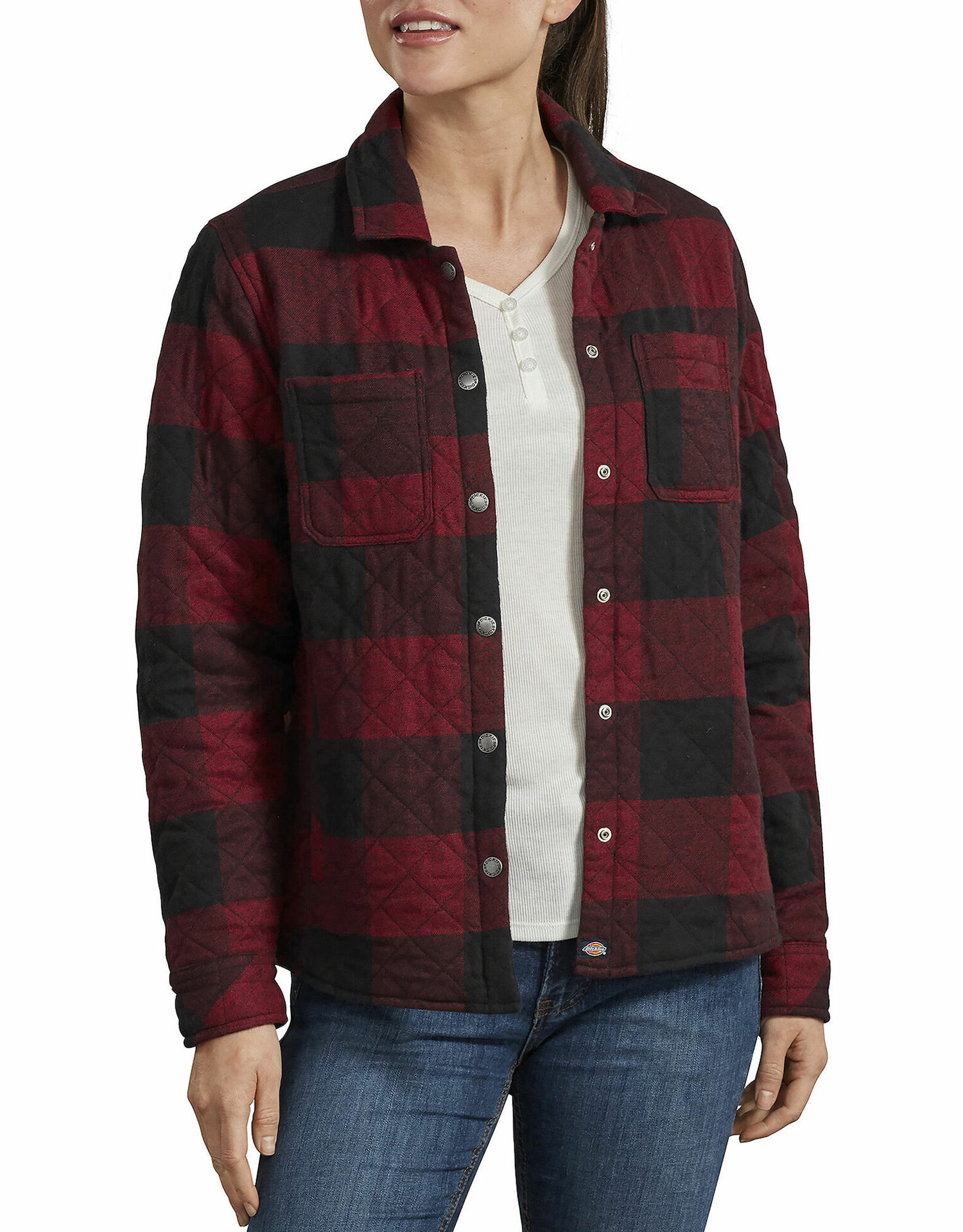 Dickies Women's Quilted Shirt Jacket