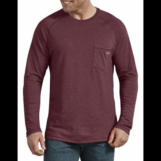 Temp-iQ™ Performance Cooling Long Sleeve T-Shirt - Shirts, Dickies