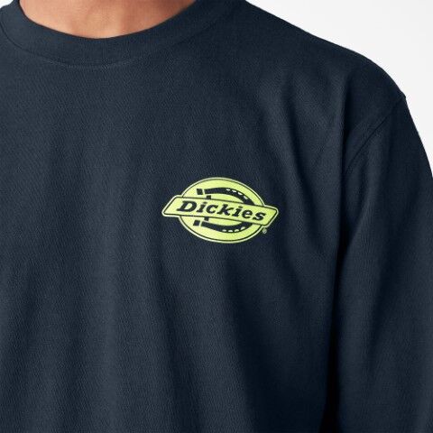 Dickies Men's Long Sleeve Heavyweight Logo T-Shirt