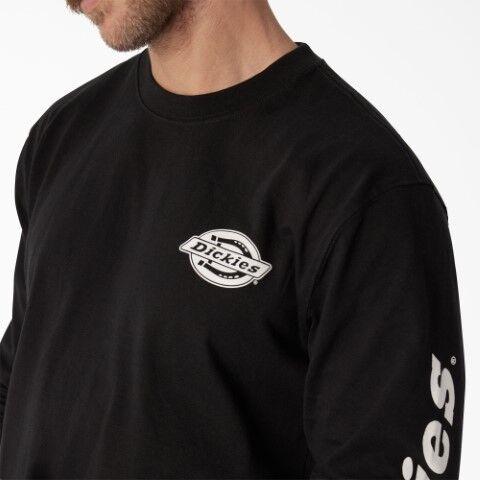 Dickies Men's Long Sleeve Heavyweight Logo T-Shirt