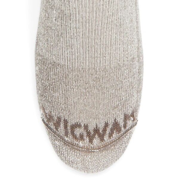 Wigwam Men's Merino Comfort Hiker Midweight Crew Sock in Taupe