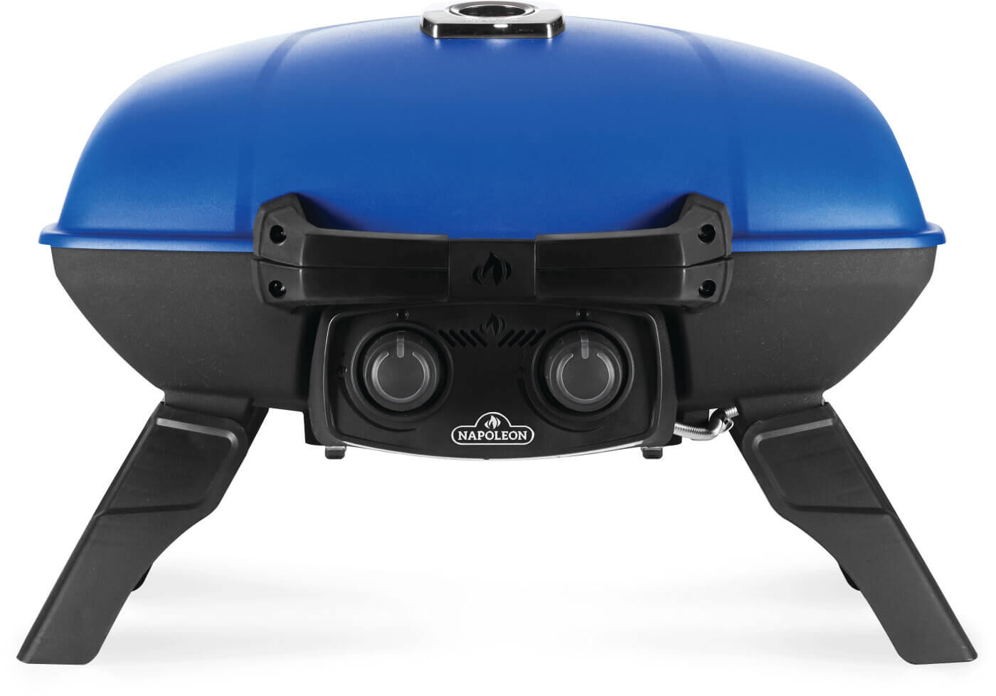 Napoleon TravelQ 285 Blue 2-Burner Portable Propane Grill