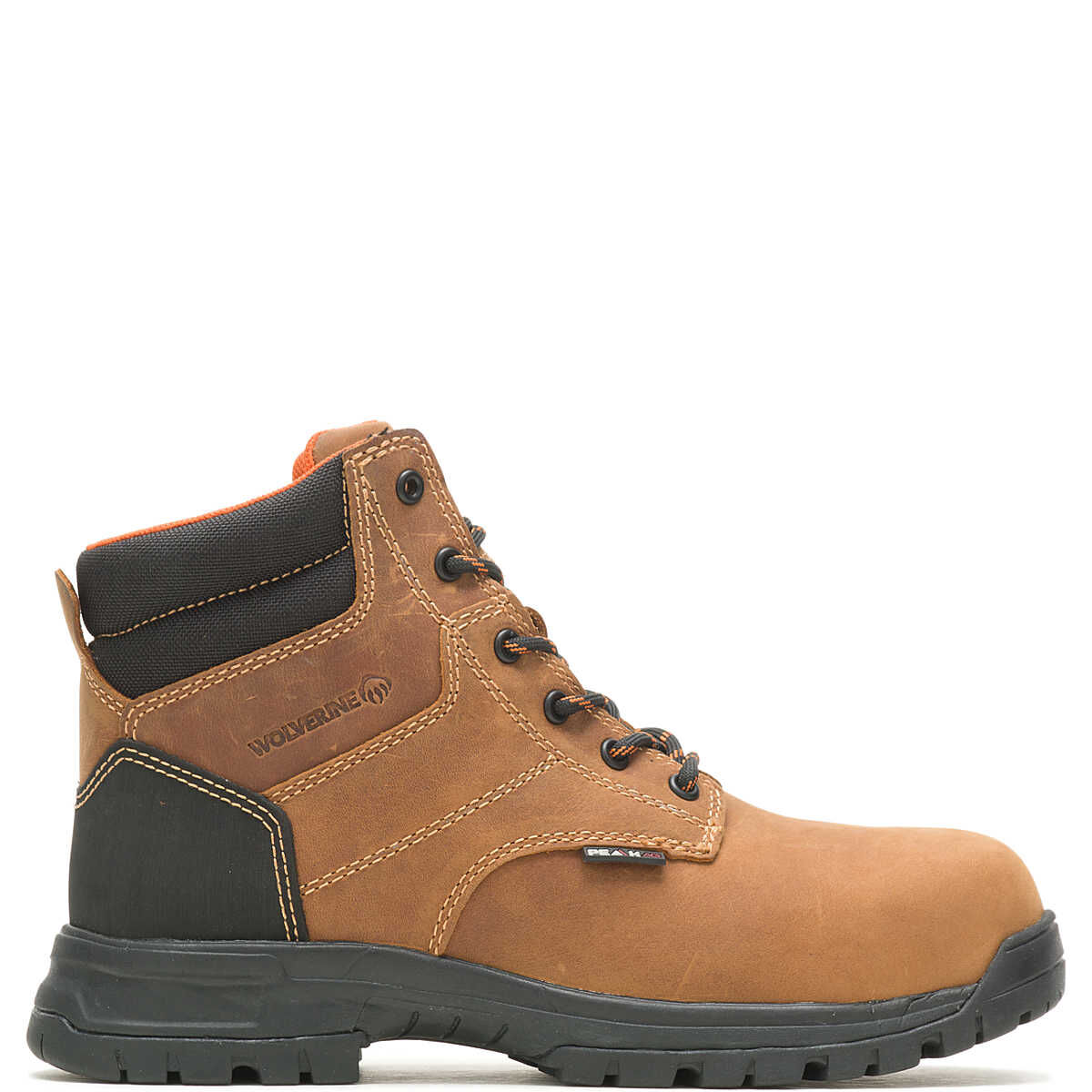 Wolverine Women's Piper 6-In Composite Toe Work Boot in Brown
