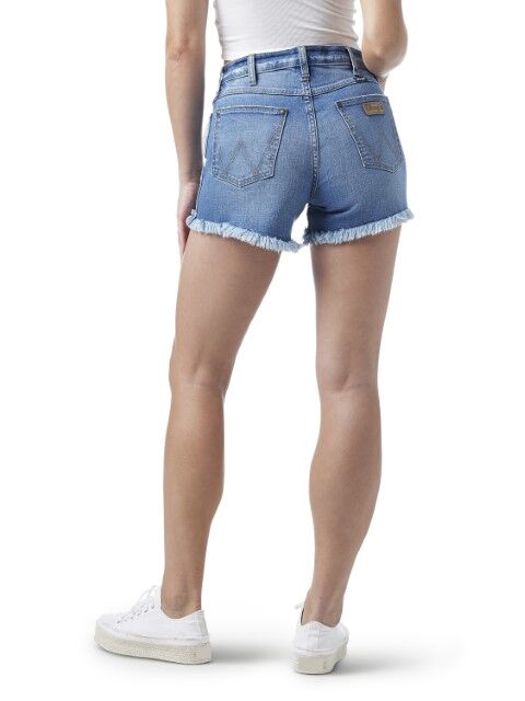 Wrangler Women's High Rise Retro Short in Rebecca
