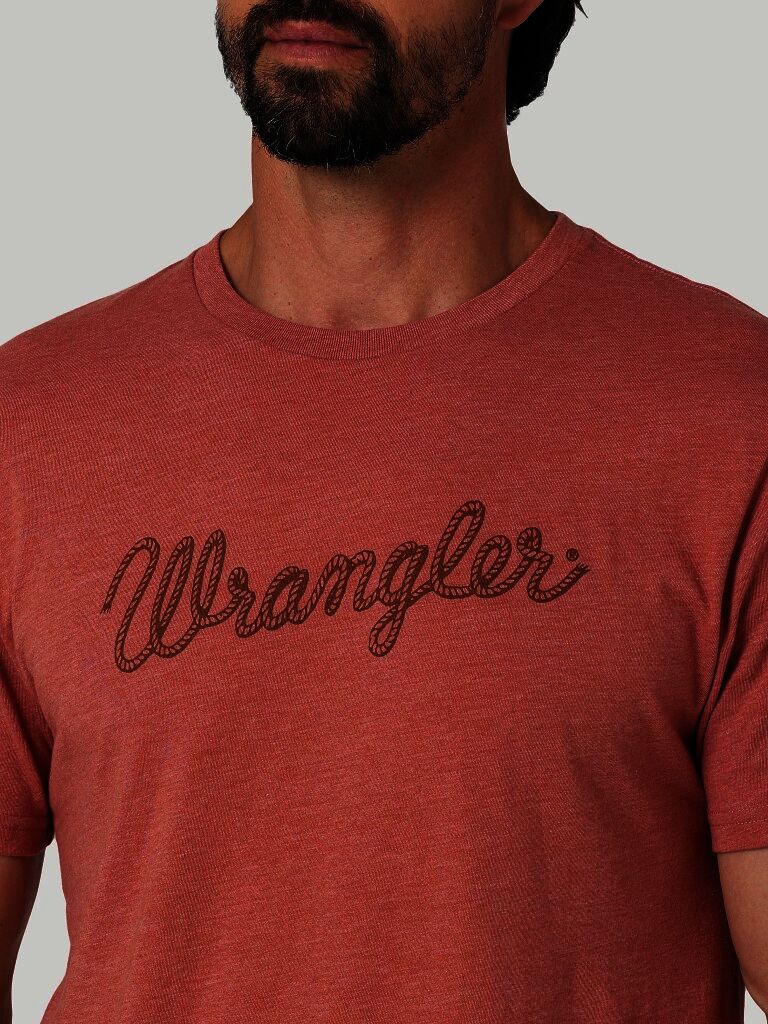 Wrangler Men's Rope Logo T-Shirt