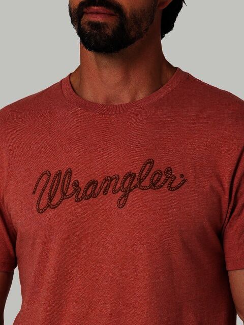Wrangler Men's Rope Logo T-Shirt