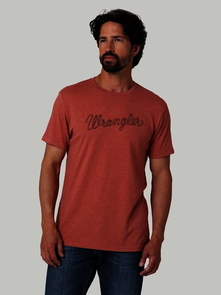 Wrangler Men's Rope Logo T-Shirt