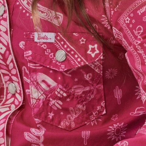 Wrangler Girl's Wrangler X Barbie Shirt Dress