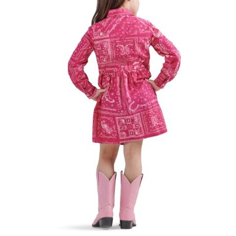 Wrangler Girl's Wrangler X Barbie Shirt Dress