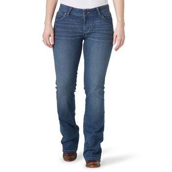 Wrangler® Women's Retro® Mae Mid Rise Boot Cut Jean in Nadia - Jeans/Pants  & Shorts | Wrangler | Coastal Country