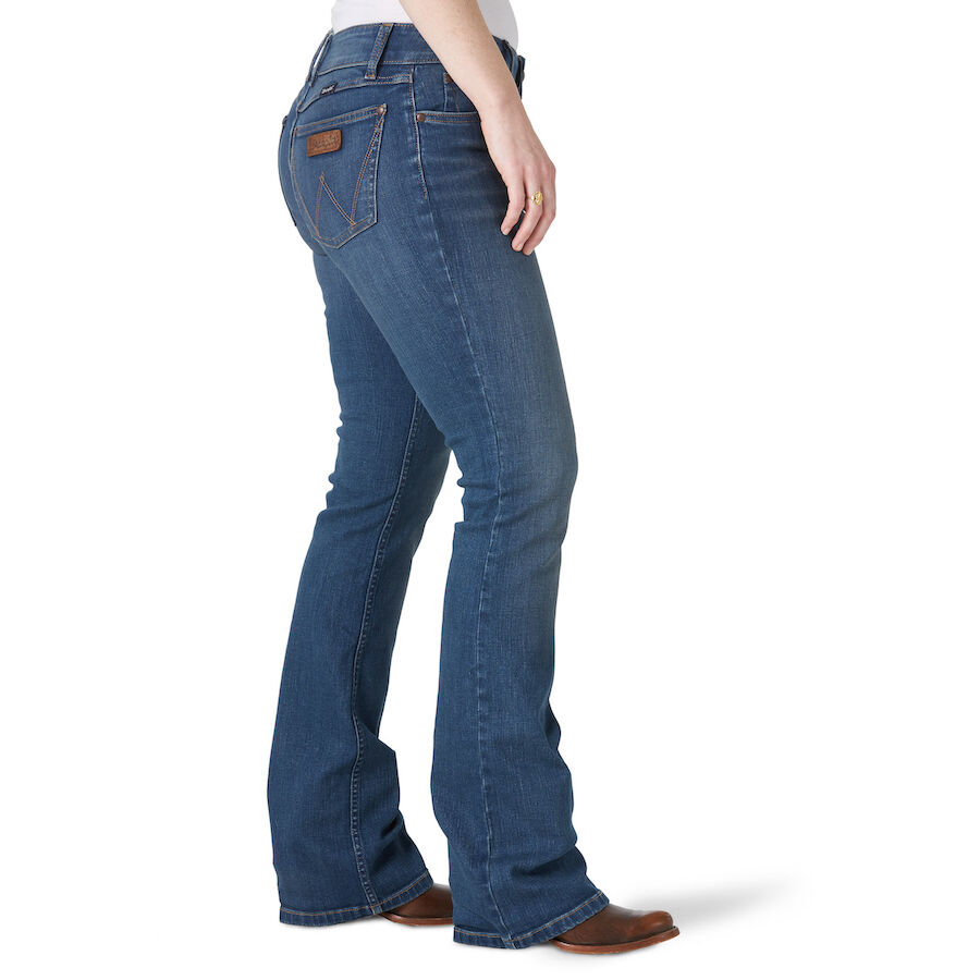 Wrangler Women's Retro Mae Mid Rise Bootcut Jean