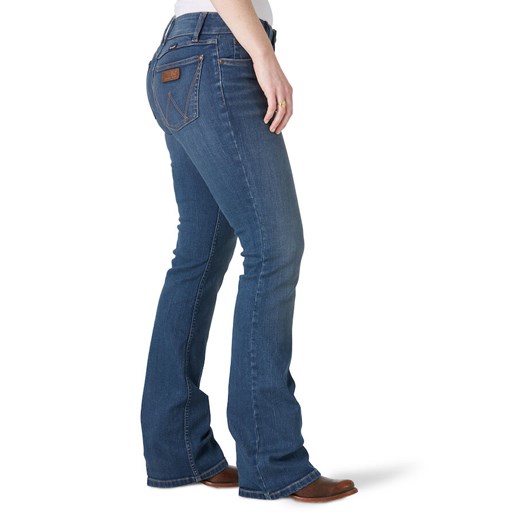 Wrangler® Women's Retro® Mae Mid Rise Boot Cut Jean in Nadia