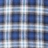 Wrangler® Men's Retro® Long Sleeve Flannel Snap Shirt in Blue