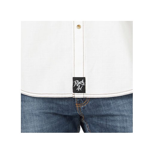 Wrangler® Men's Retro® Long Sleeve Western Plaid Snap Shirt in Medieval Blue