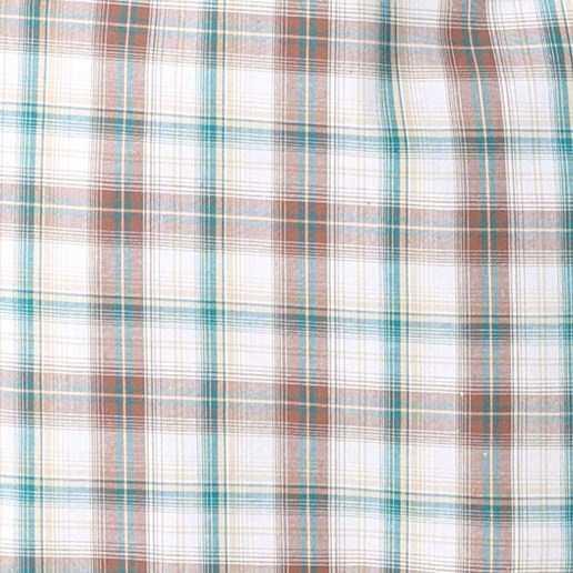 Wrangler® Men's Retro® Long Sleeve Western Plaid Snap Shirt in Brown
