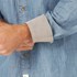 Wrangler® Men's Retro® Premium Long Sleeve Solid Button Shirt in Denim