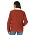 Wrangler® Women's Retro® Sherpa Lined Snap Jacket in Rust