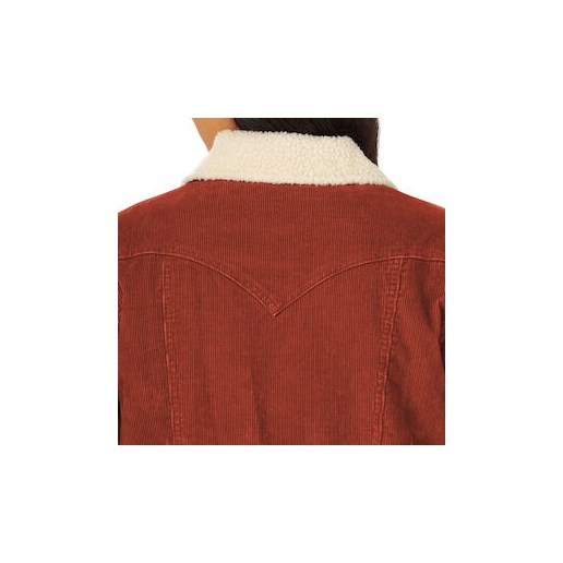 Wrangler® Women's Retro® Sherpa Lined Snap Jacket in Rust