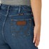 Wrangler® Women's Retro® Green High Rise Skinny Jean in Dark Denim