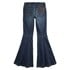 Wrangler® Women's Retro® Green High Rise Flare Jean in Dark Denim