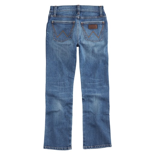 Wrangler Retro® Boy's Slim Straight Jean in Dark Denim