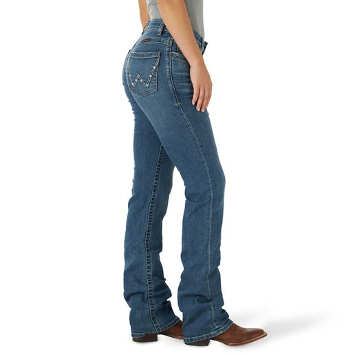 Wrangler® Women's The Ultimate Riding® Jean Willow Mid Rise Boot Cut in Nellie