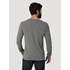 Wrangler® Men's Long Sleeve Authentic Western Jeans T-Shirt in Graphite Heather