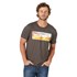 Wrangler® Men's Short Sleeve Logo T-Shirt in Brown Heather