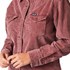 Wrangler® Women's Retro® Western Vintage Long Sleeve Corduroy Snap Shirt in Purple