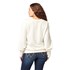 Wrangler® Women's Retro® Long Sleeve Pullover in White