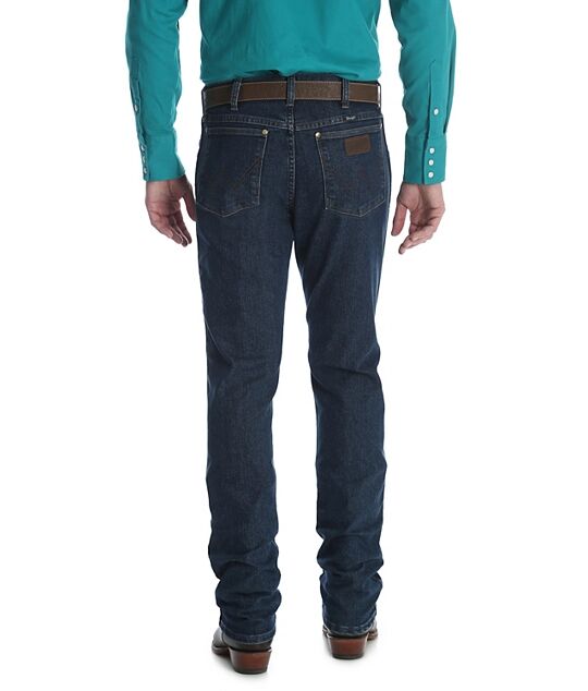 Wrangler Men's Premium Performance Cowboy Cut Advanced Comfort Wicking Slim Fit Jean 