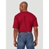 Wrangler® Riggs Workwear® Short Sleeve 1 Pocket Performance T-Shirt In Currant Red