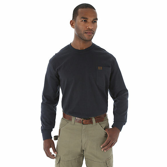 Wrangler RIGGS Workwear Long Sleeve Pocket T-Shirt
