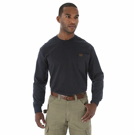 Men's Wrangler® RIGGS Workwear® Long Sleeve Pocket T-Shirt