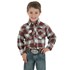 Boy's Button Up Long Sleeve Western Shirt