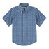 Wrangler® Boy's Riata Short Sleeve Shirt (ASSORTED) in Bright Cobalt/Porcelain