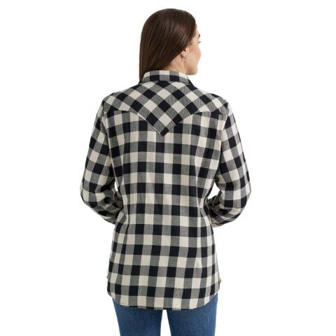 Wrangler Women's Fashion Top in Assorted Plaid