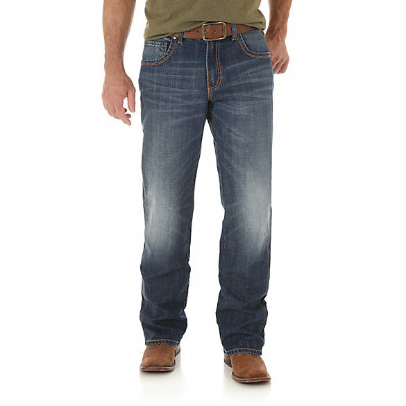 Mens Wrangler Retro Relaxed Fit Bootcut Jean