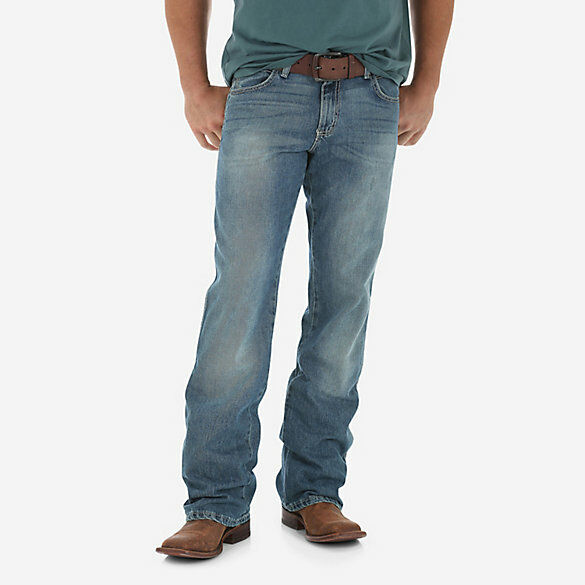 Mens Wrangler Retro Relaxed Fit Bootcut Jean