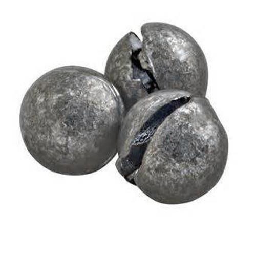 Eagle Claw Round Split Shot Sinker, Size 5