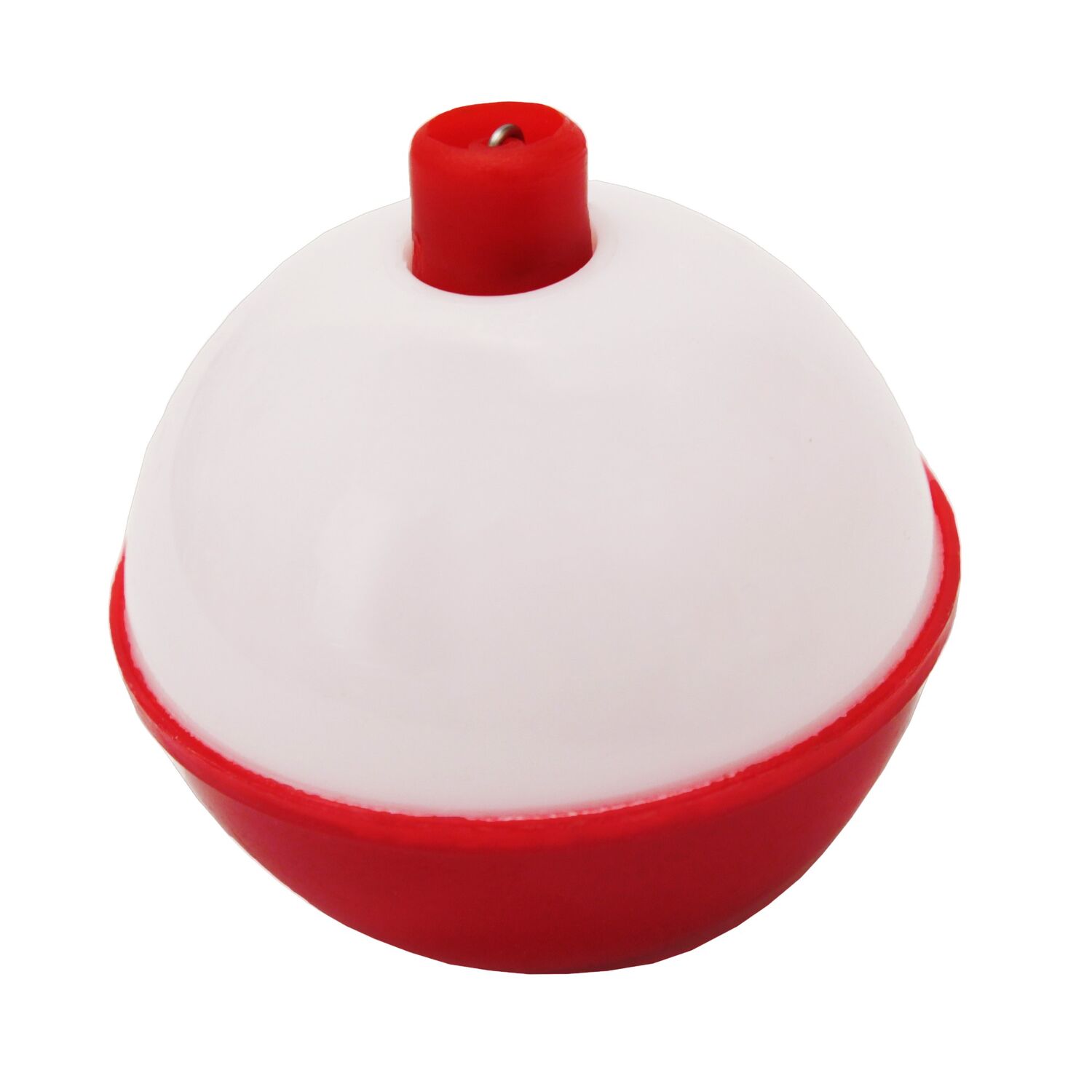 Eagle Claw Red/White Snap-On Float, 1-1/2-In