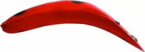 Yakima Bait FlatFish F-4 Orange Red Black Spot Plug, 1-1/2-In
